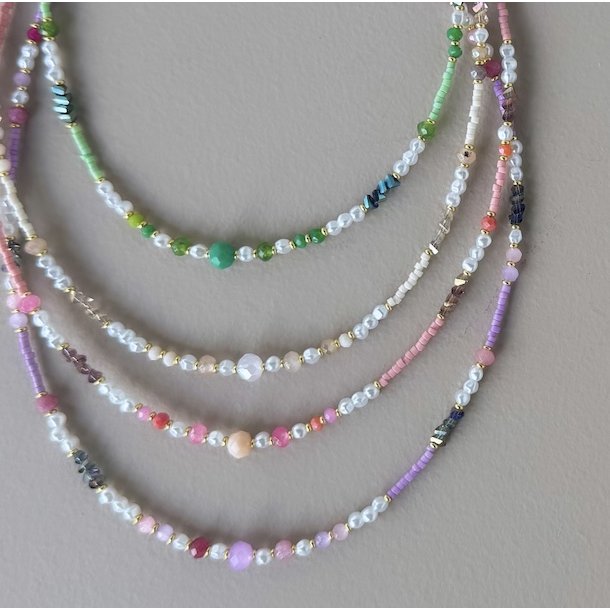 Spansk halskde pearls