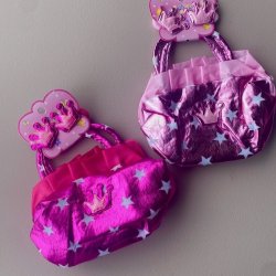 Pige taske prinsesse med hr elastikker