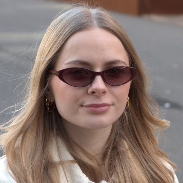 Pisa Solbrille Burgundy 