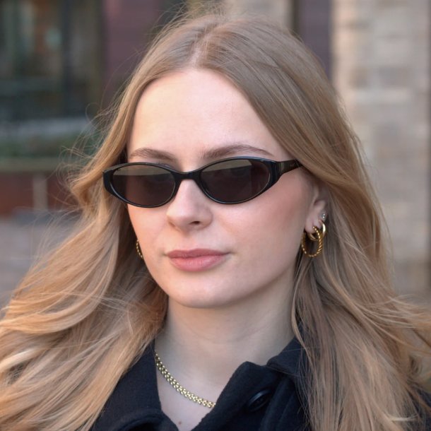 Pisa Solbrille Sort