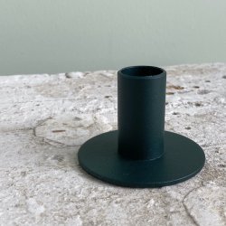 Bord lysestage til kronelys metal diameter 7 cm