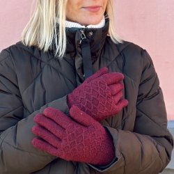 Handsker med plys for