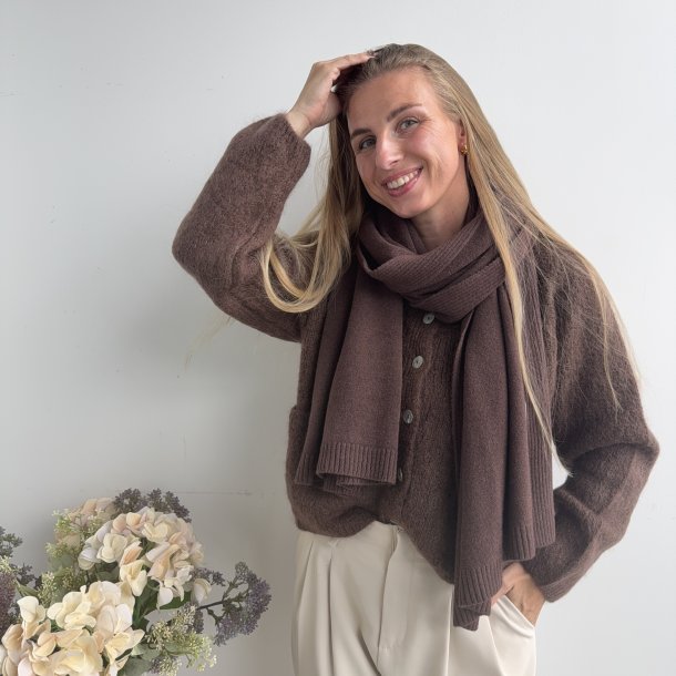 Halstrklde Mia Viskose og Polyester 