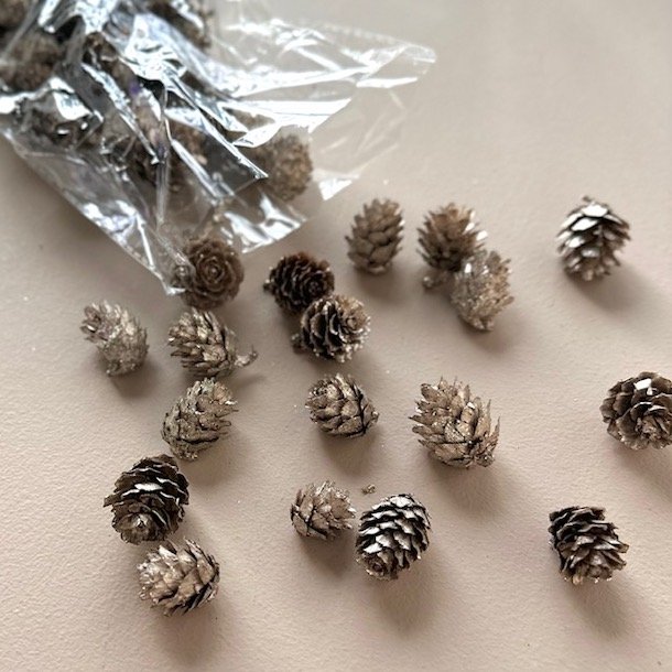 Mini kogler i pose guld 150g