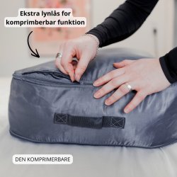 Komprimerbare opbevaringsposer 2 stk