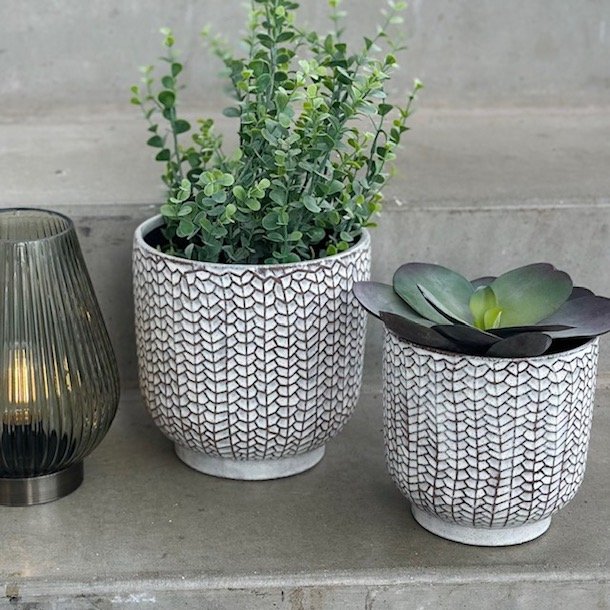 Skjuler offwhite/gr Keramik