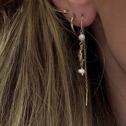 �retr�de Pearl forgyldt s�lv