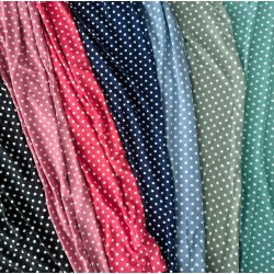 Strandkjole dot str m-xxl