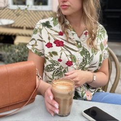 Bluse Zenna FLORA str. S-XXXL viskose