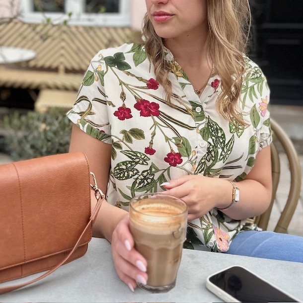 Bluse Zenna FLORA str. S-XXXL viskose