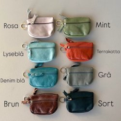 Lille pung dusty med nglering skind