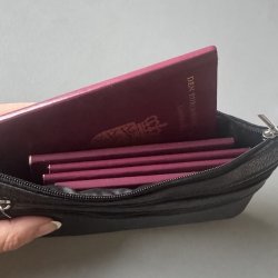 Skind Clutch - Rejsepung