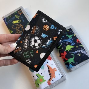 B�rnepung med velcro lukning 