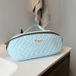 Stor toilettaske med rum Elina