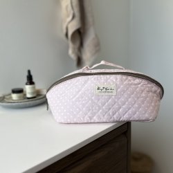 Stor toilettaske med rum Elina