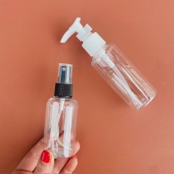 Rejse strrelse dispenser spray sort