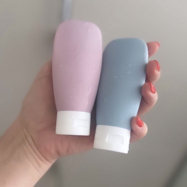 Rejse tube til cremer - solcreme i skoletaske