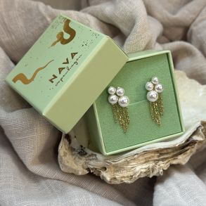 �rering Pelagia 18K forgyldt 925 sterlings�lv