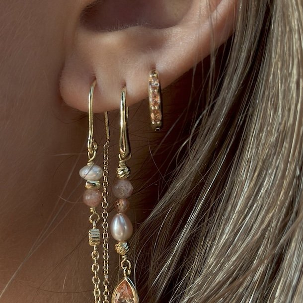 HOOP CHAMPELLA HOOP forgyldt s�lv