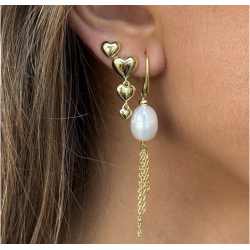 rering KARLA &amp; ME LONG forgyldt slv