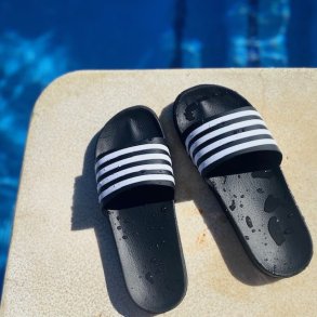 Badesandal retro stripe herre str 40-45