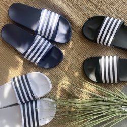 Badesandal retro stripe herre str 40-45