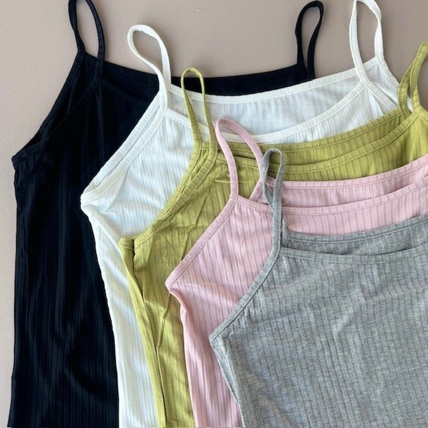 Strop undertrje rib viskose/bomuld str m-xxl