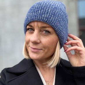 Beanie hue meleret unisex