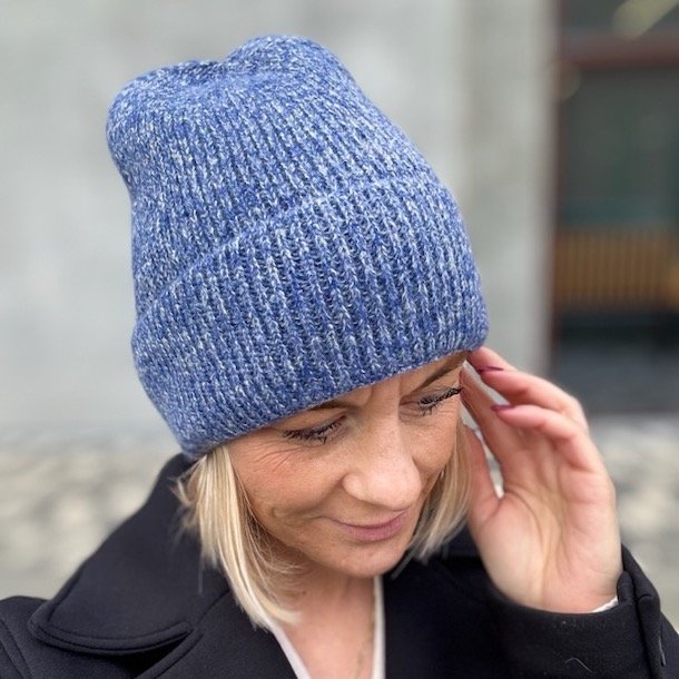 Beanie hue meleret unisex