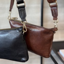 Riika crossbody - clutch Skind