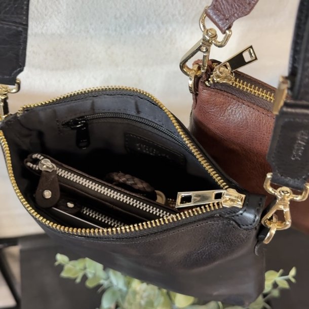 Riika crossbody - clutch Skind