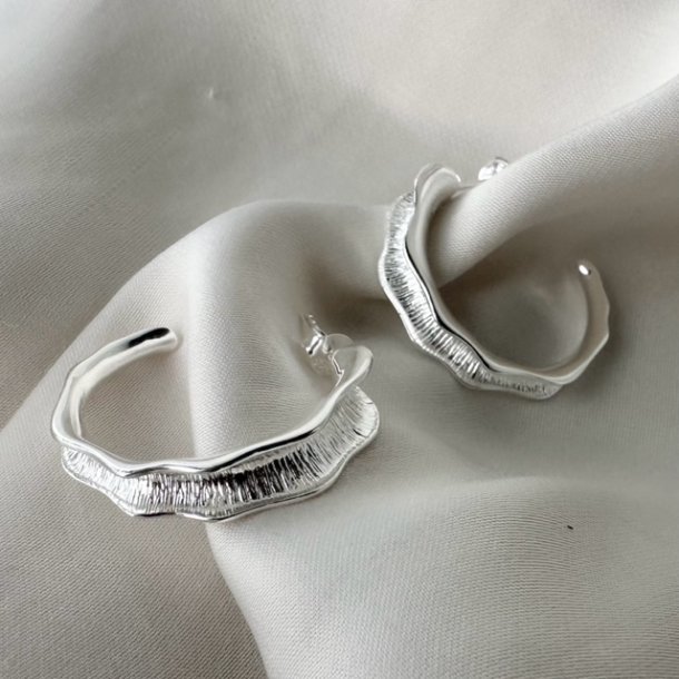 HOOPS NEW FANNY 30 mm sterling slv