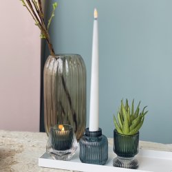 Fyrfadsstage rille bl