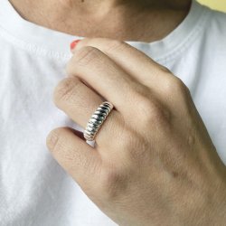 Fingerring SUKI sterling slv