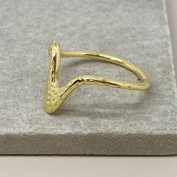 Breena Ring forgyldt