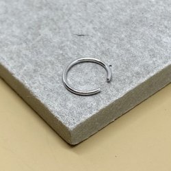 Hoop petite 1 stk sterling slv