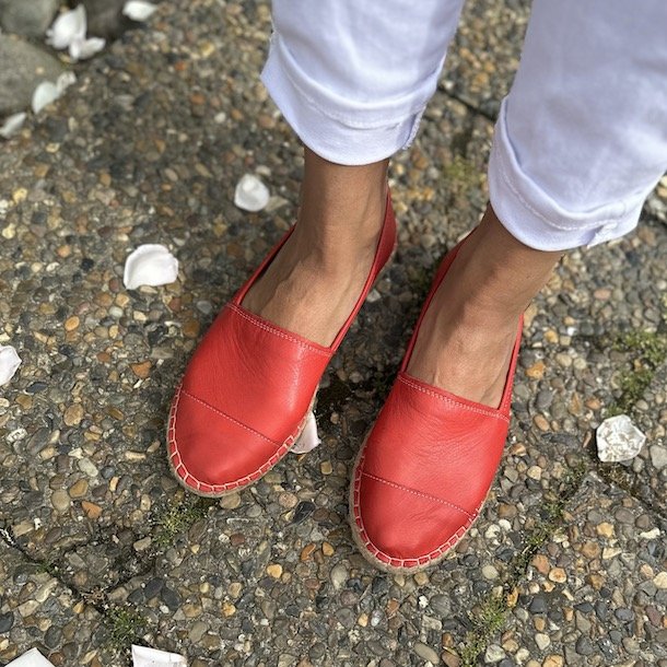 Espadrillos Rd skind str 36-42