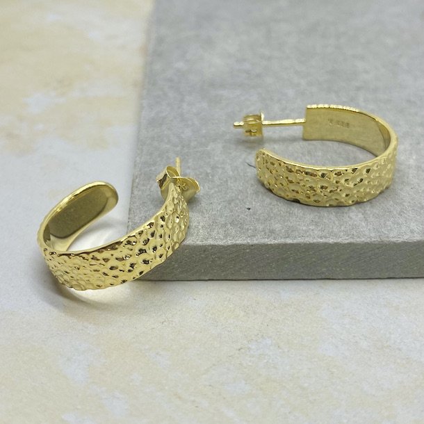 Ruffle restik creol forgyldt