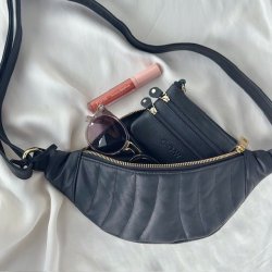  Taske nr 34 bltetaske skind