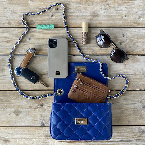 Crossbody ladylike COLOR skind