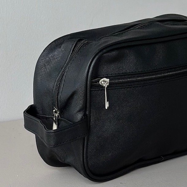 Toilettaske sort