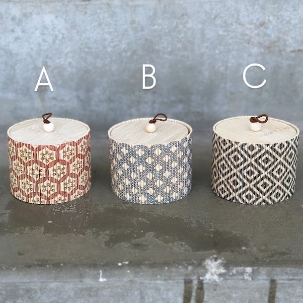 ske m/lg rund mini Bambus