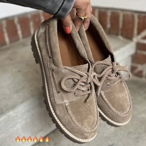 Sejler sko The Walk ruskind beige str 36-41