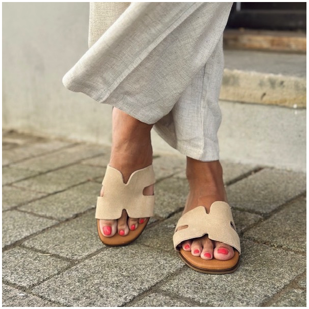 Sandal chic BEIGE ruskind str 38