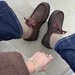 The movement sn�rer sko ruskind brun str 36-41