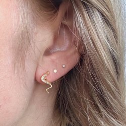 restikker DARLING RIVER Forgyldt Slv