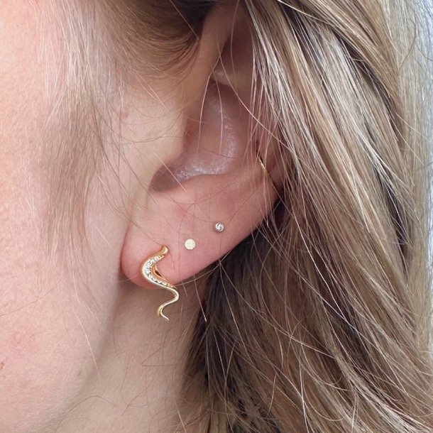 restikker DARLING RIVER Forgyldt Slv