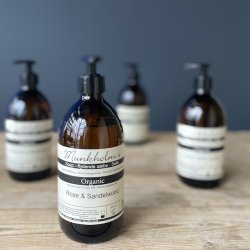 Organic flydende sbe Rose &amp; Sandelwood 500ml