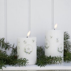 LED lys lux jul 2 stk