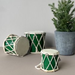 Tromme st tr trommer med skind - 3 dele